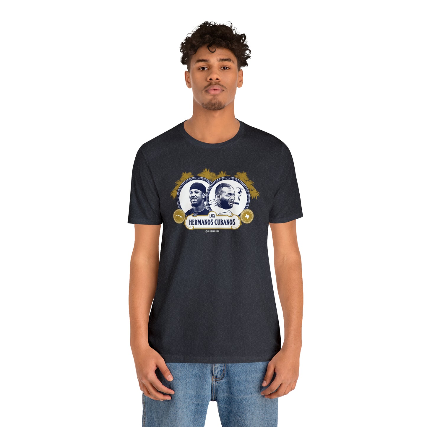 Los Hermanos Cubanos Unisex Jersey Tee