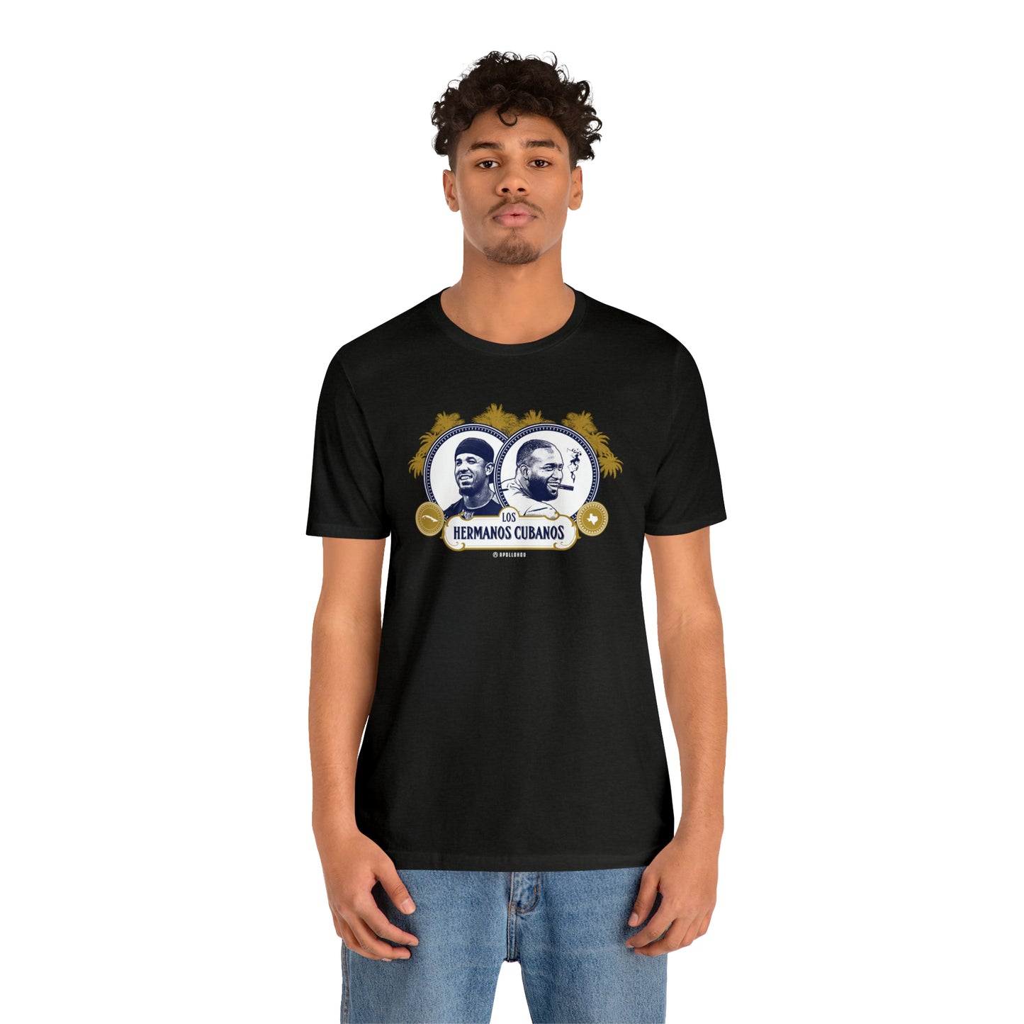 Los Hermanos Cubanos Unisex Jersey Tee