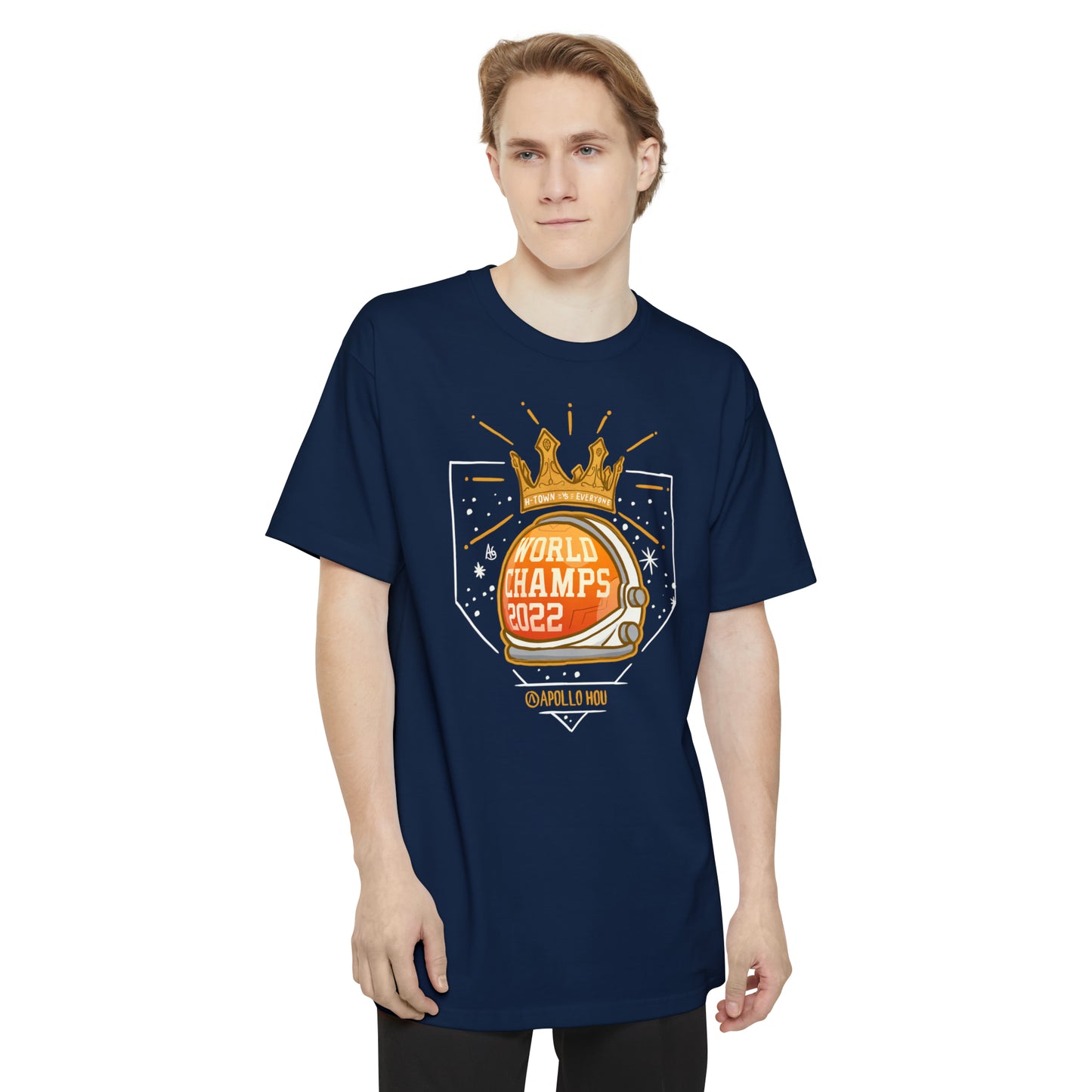 World Champs 2022 Spaceman Helmet BIG & TALL Unisex Tall Beefy-T® T-Shirt
