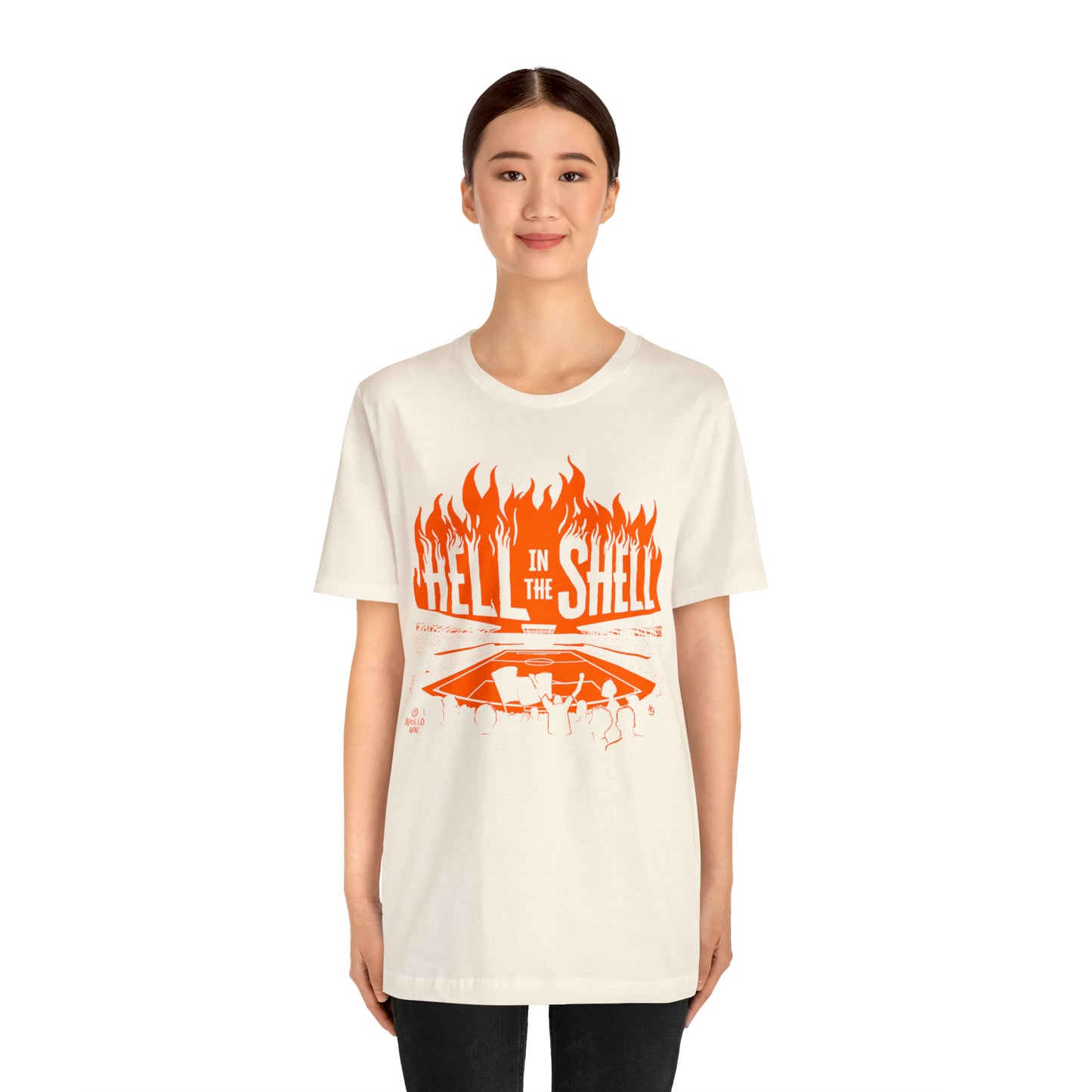 Hell In The Shell Unisex Jersey Short Sleeve Tee