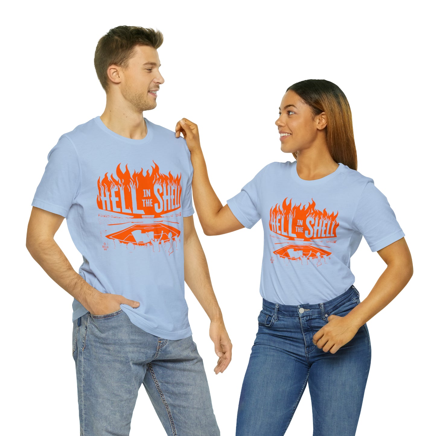 Hell In The Shell Unisex Jersey Short Sleeve Tee