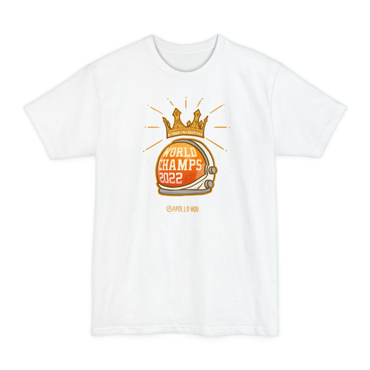 World Champs 2022 Spaceman Helmet BIG & TALL Unisex Tall Beefy-T® T-Shirt