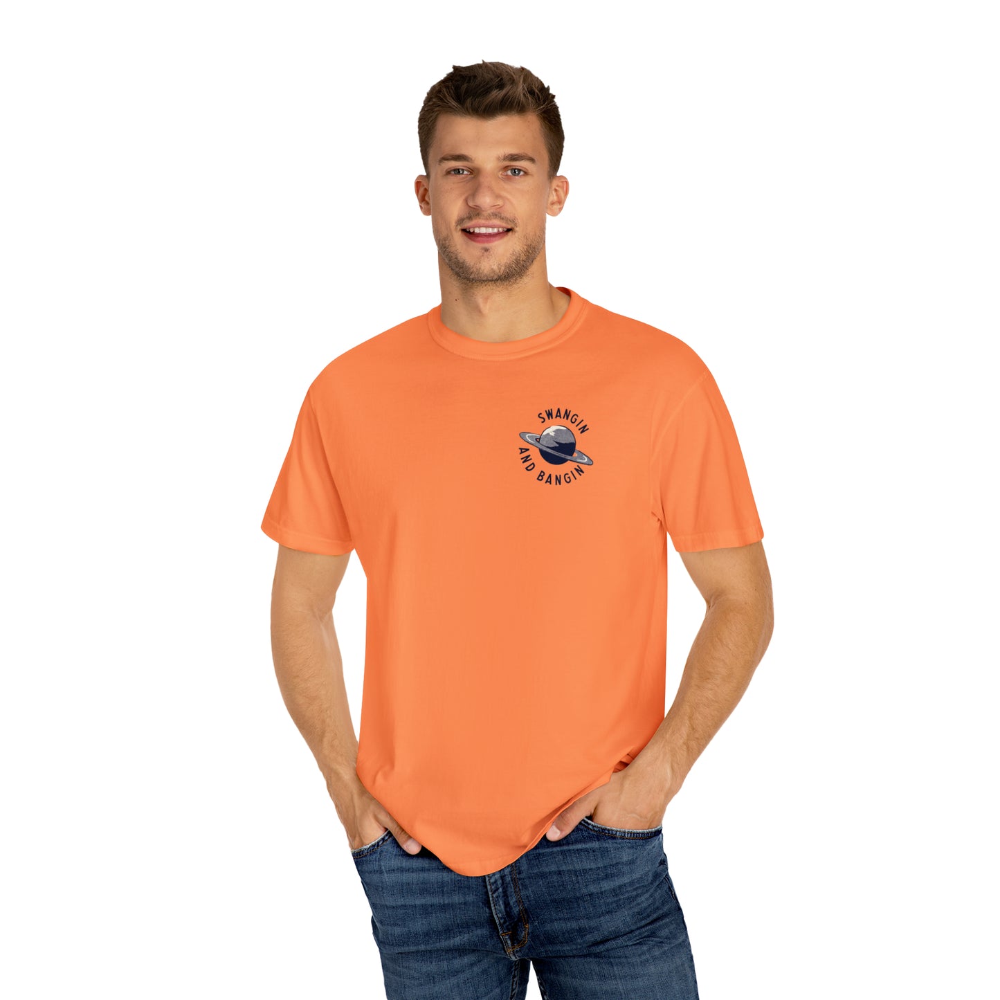 Swangin & Bangin (Saturn) Unisex Comfort Colors T-shirt