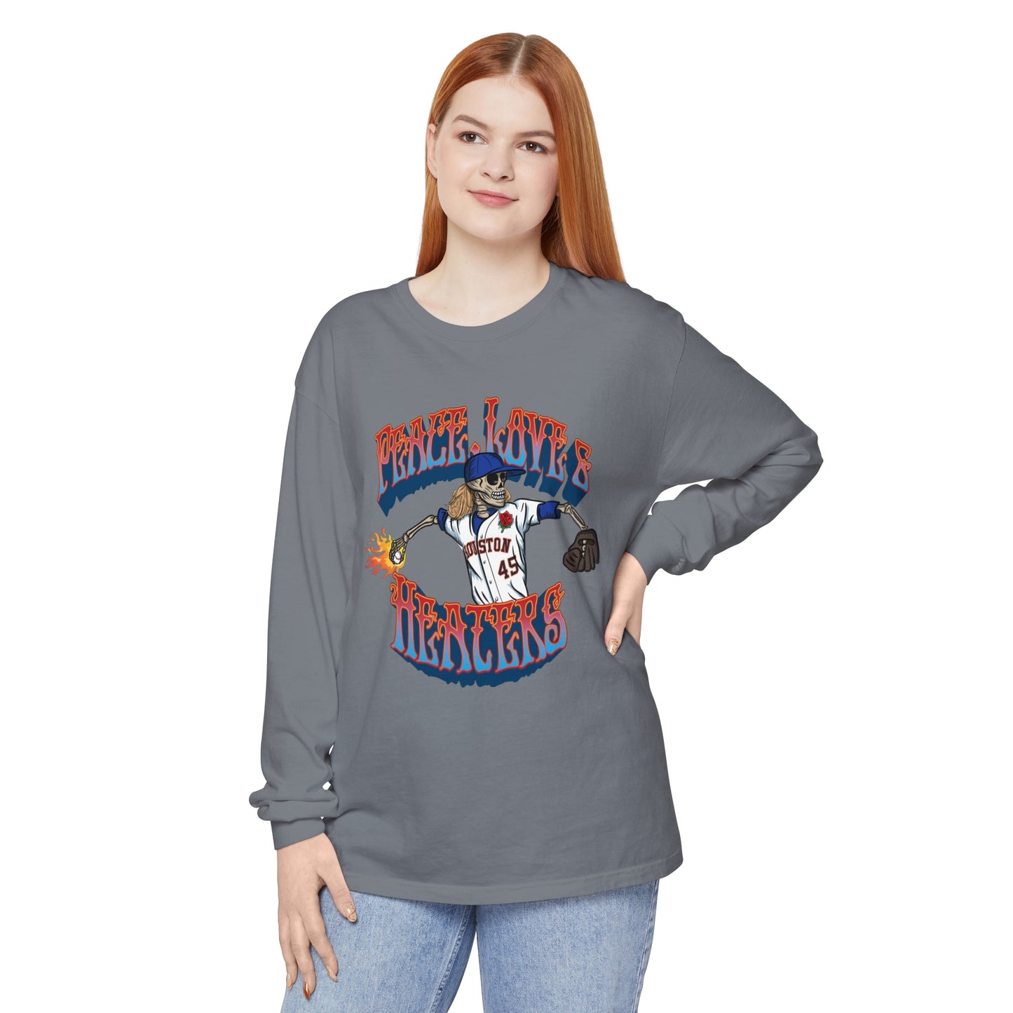 Peace, Love, & Heaters Long Sleeve Tee