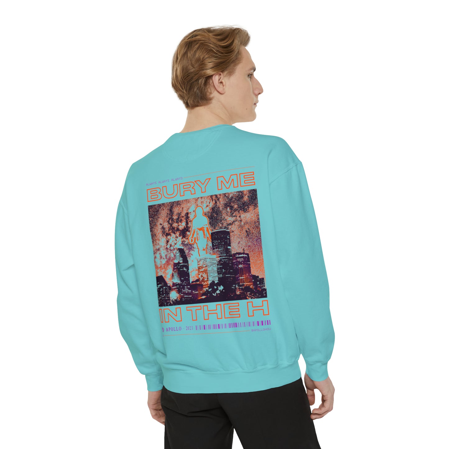 Bury Me In The H (Nova) Unisex Comfort Colors Sweatshirt