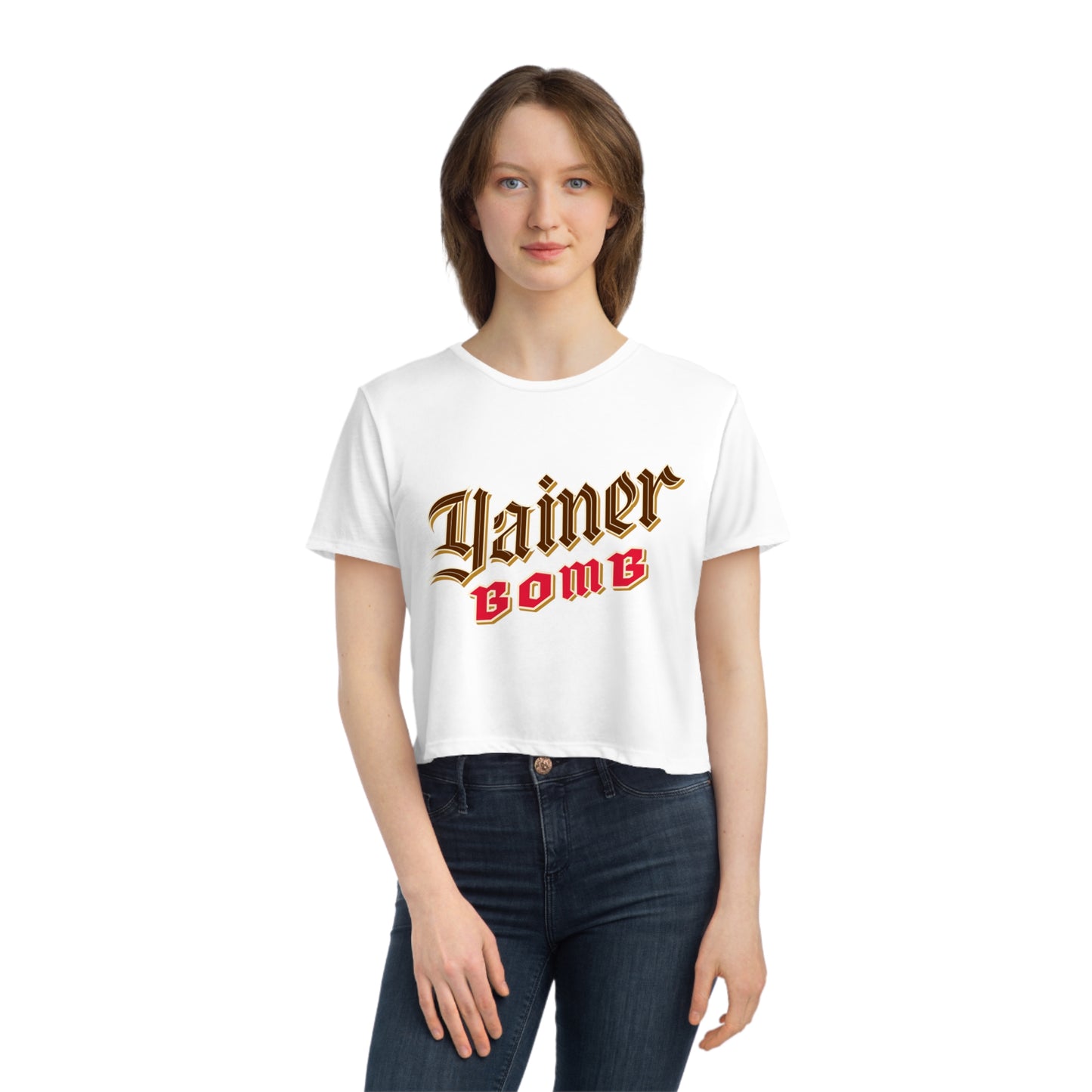Yainer Bomb Cropped Tee
