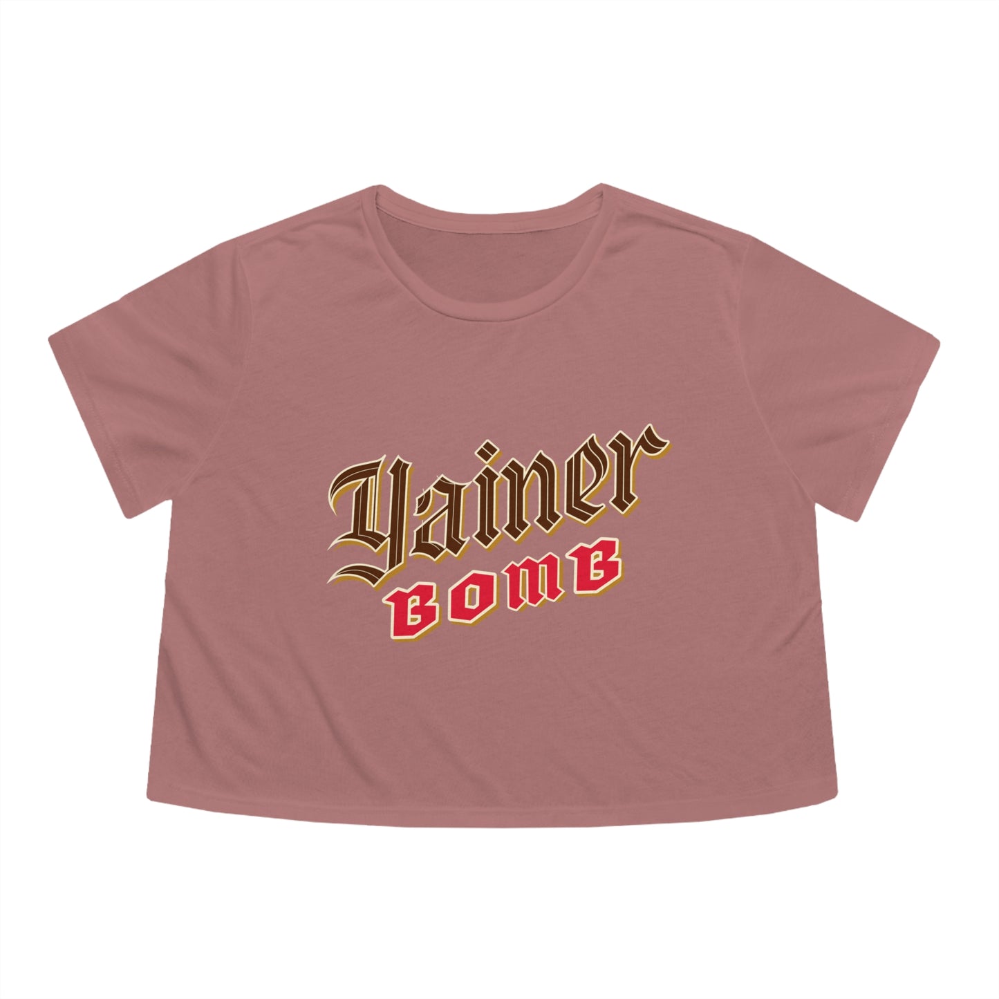 Yainer Bomb Cropped Tee