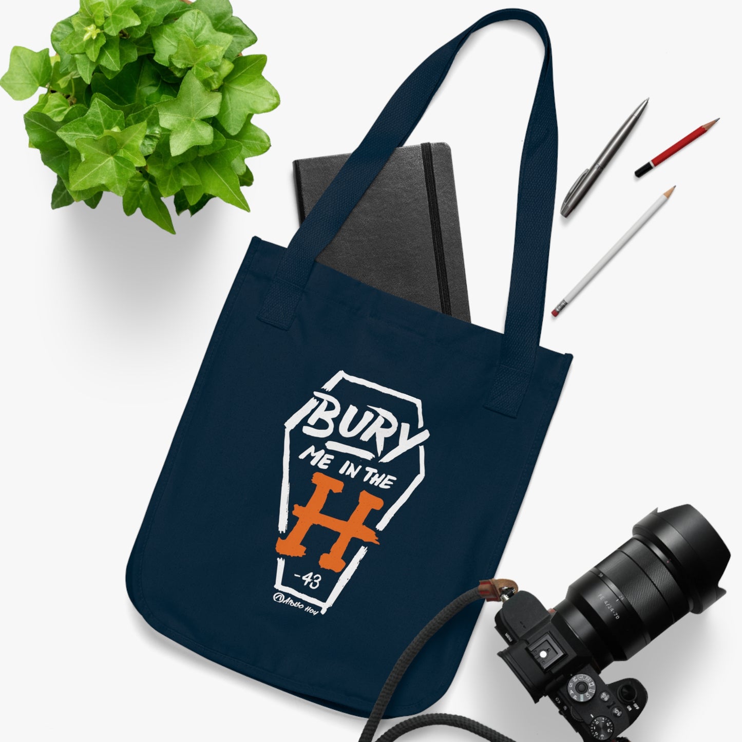 Bury Me In The H (Coffin Variant) Canvas Tote Bag