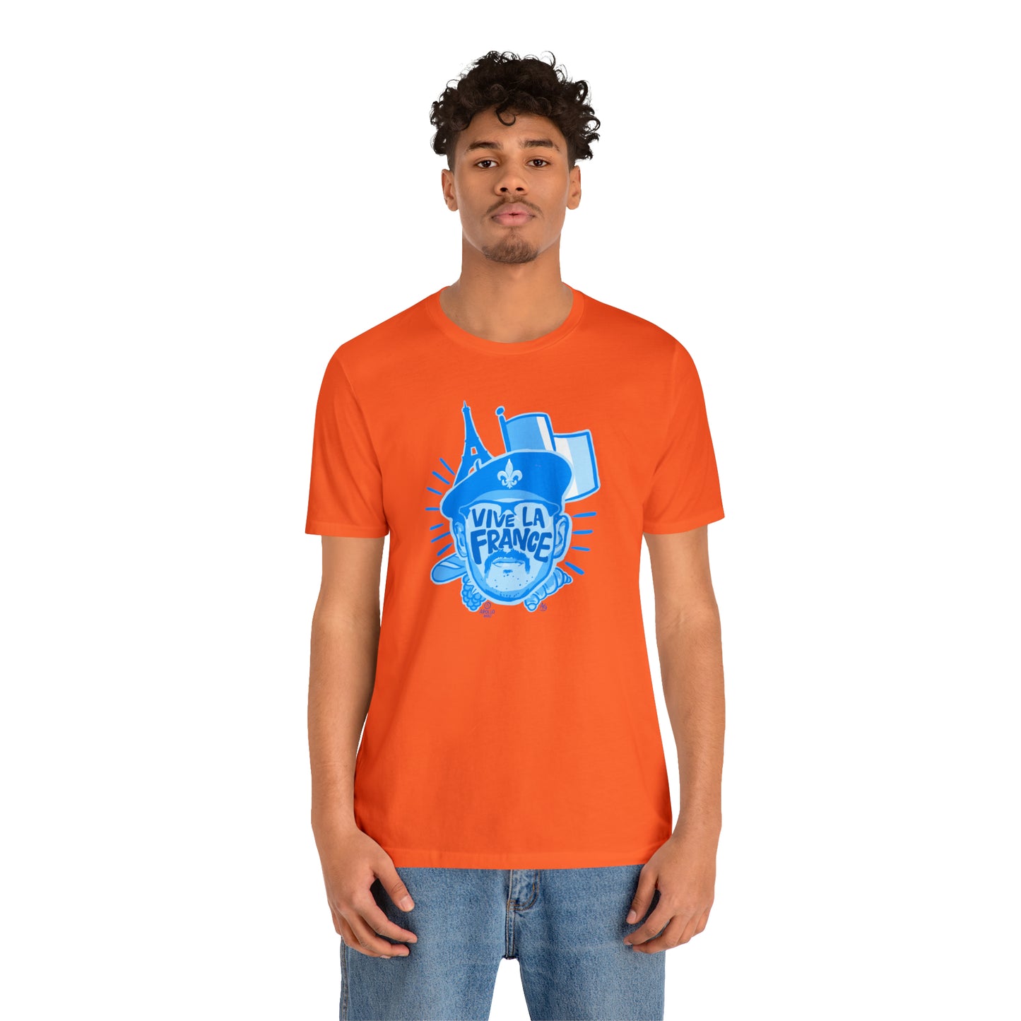 Vive La France Unisex Jersey Tee