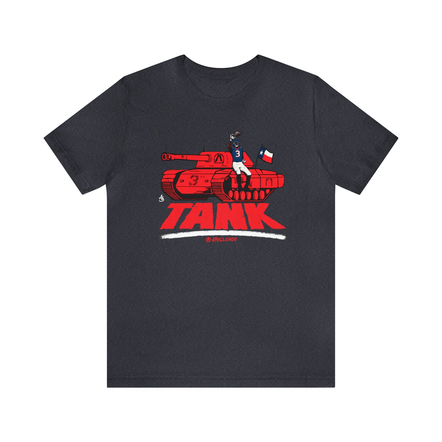 TANK On A TANK Unisex Jersey Short Sleeve Tee