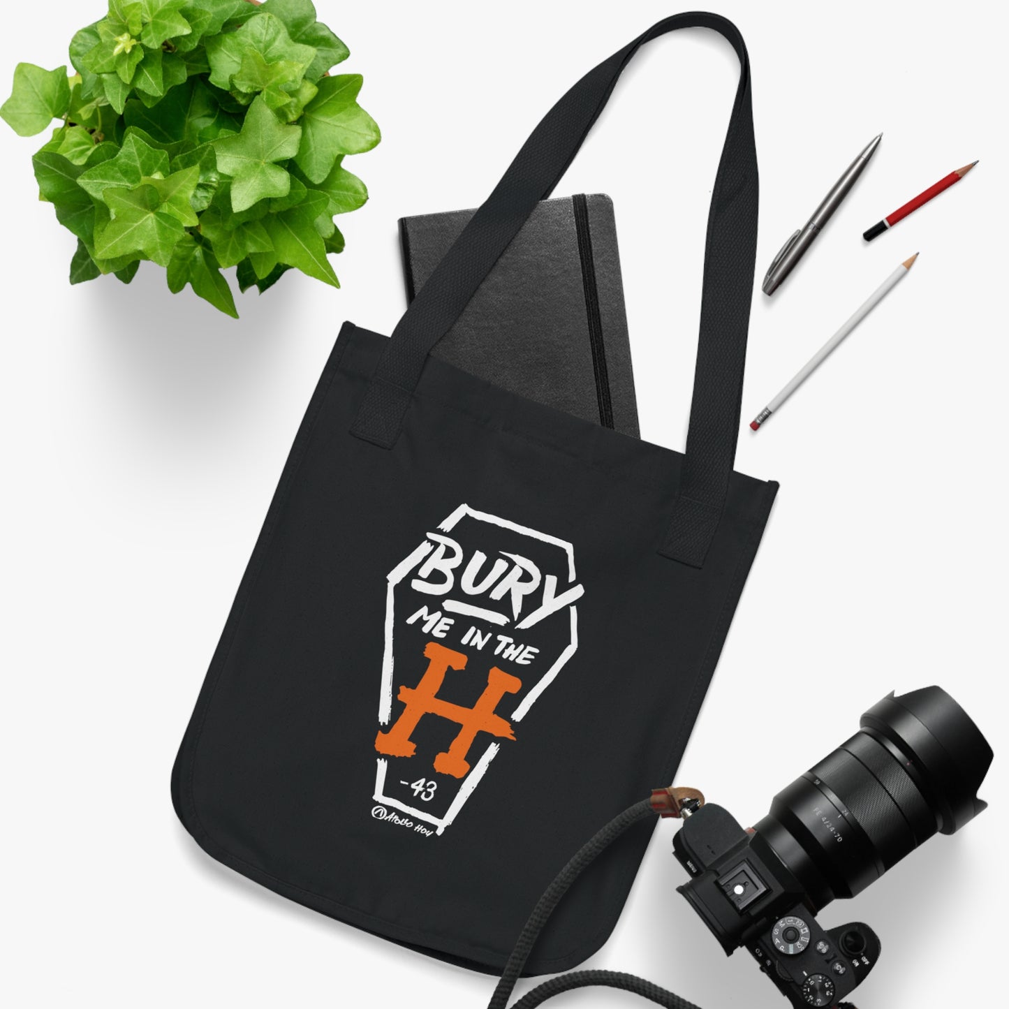 Bury Me In The H (Coffin Variant) Canvas Tote Bag