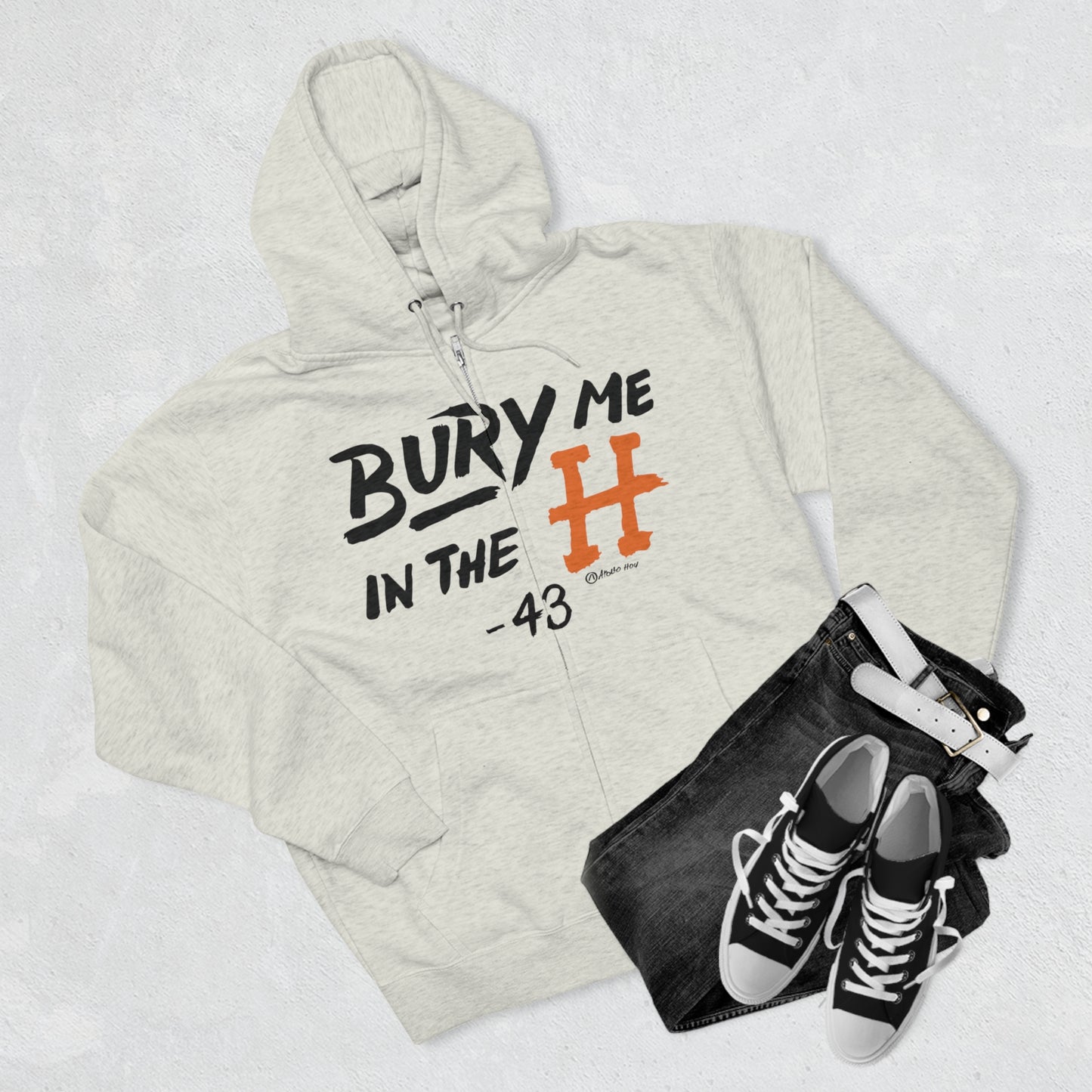 Bury Me in the H Unisex Full Zip Hoodie