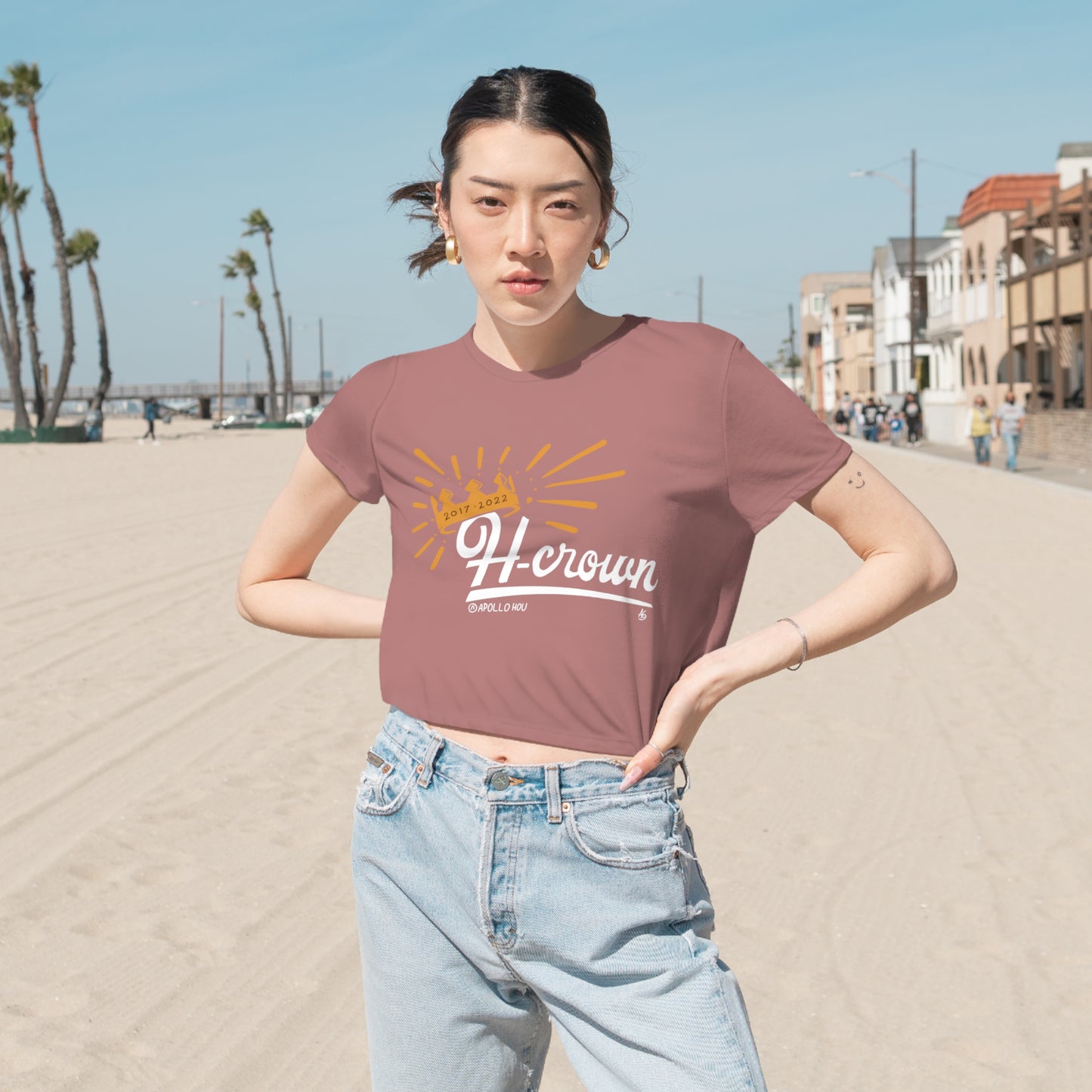 H-CROWN Cropped Tee
