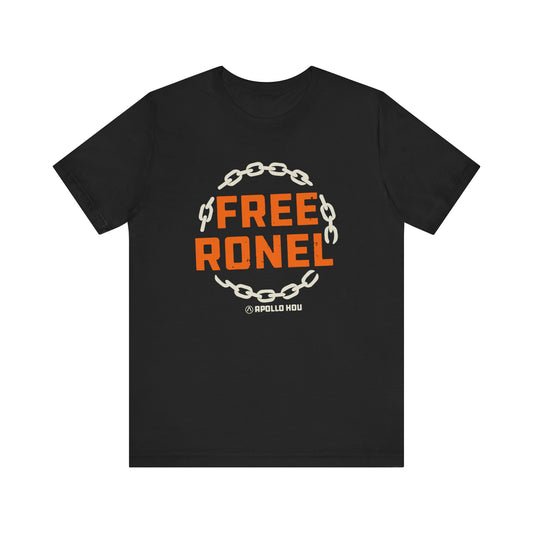 "FREE RONEL" Unisex Jersey Short Sleeve Tee