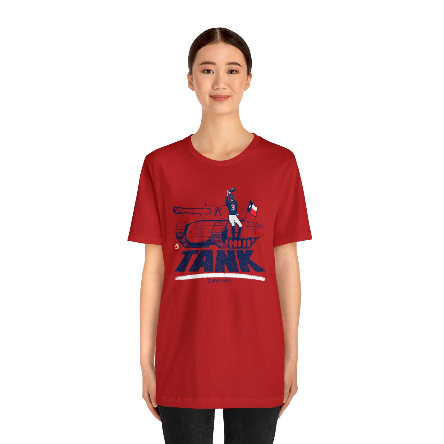 TANK On A TANK Unisex Jersey Short Sleeve Tee