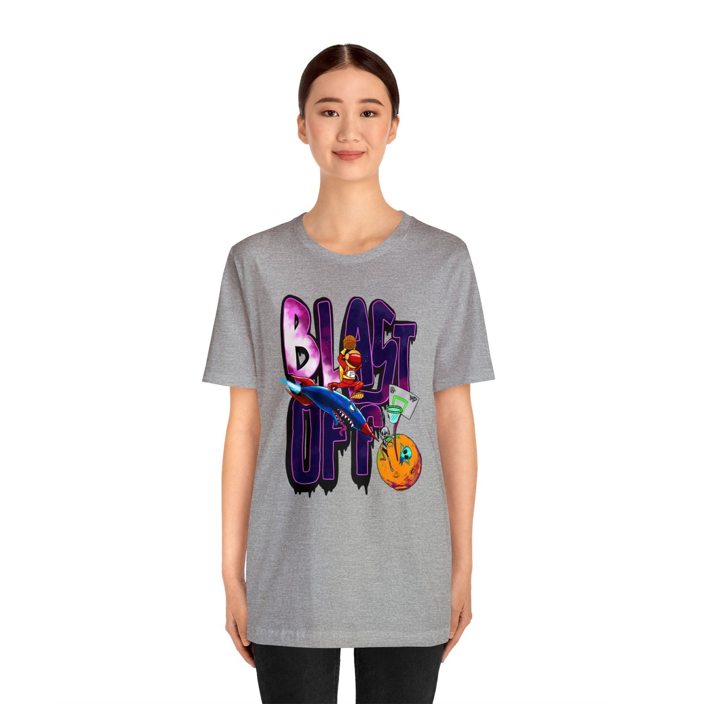 Blast Off Unisex Jersey Tee
