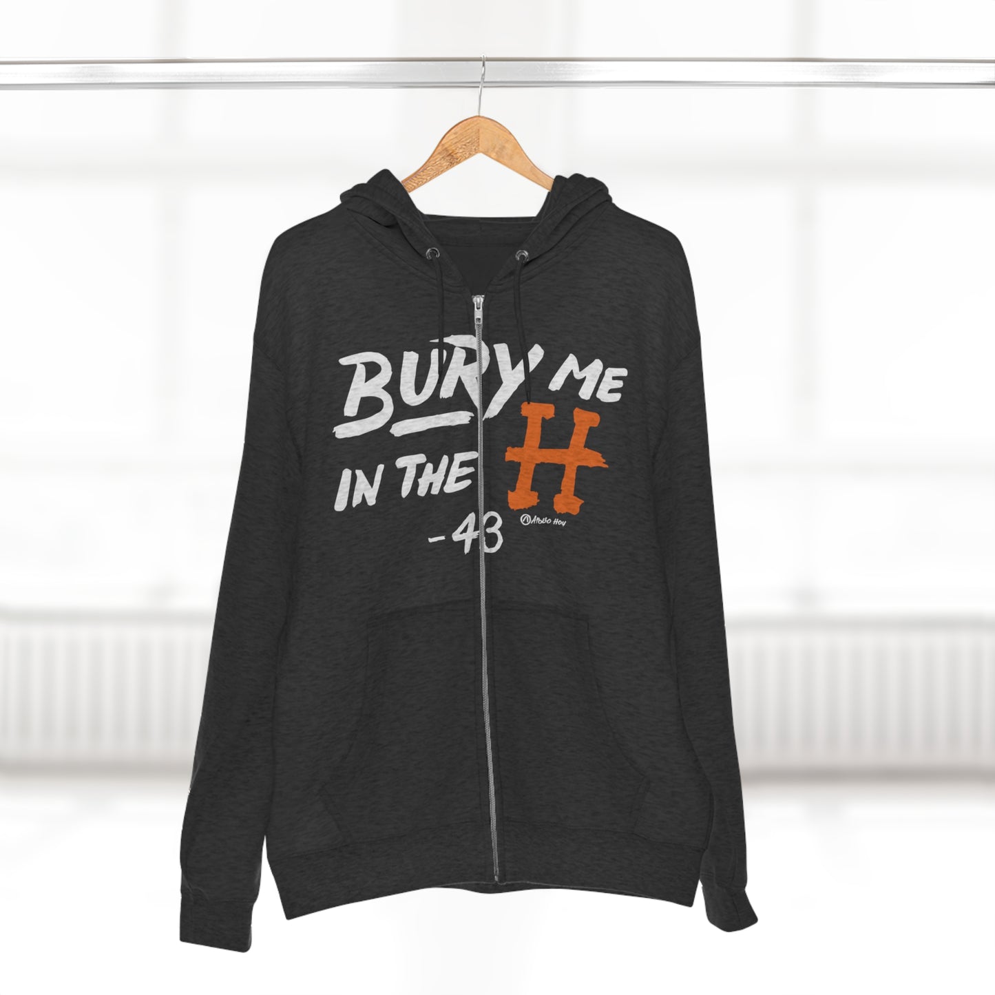 Bury Me in the H Unisex Full Zip Hoodie