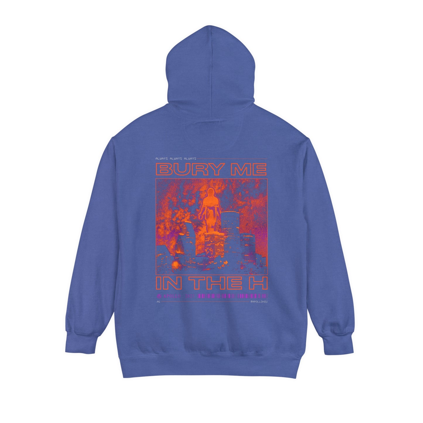 Bury In The H (Nova) Unisex Comfort Colors Hoodie