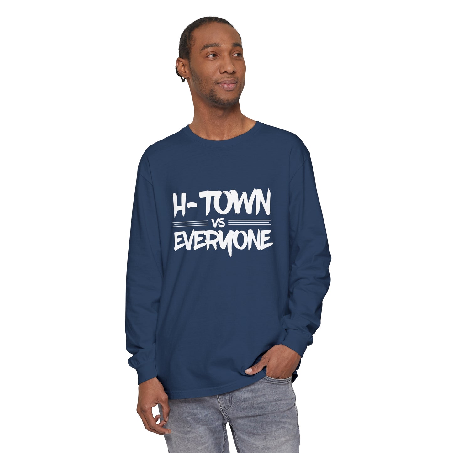 H-Town vs Everyone Long Sleeve Tee