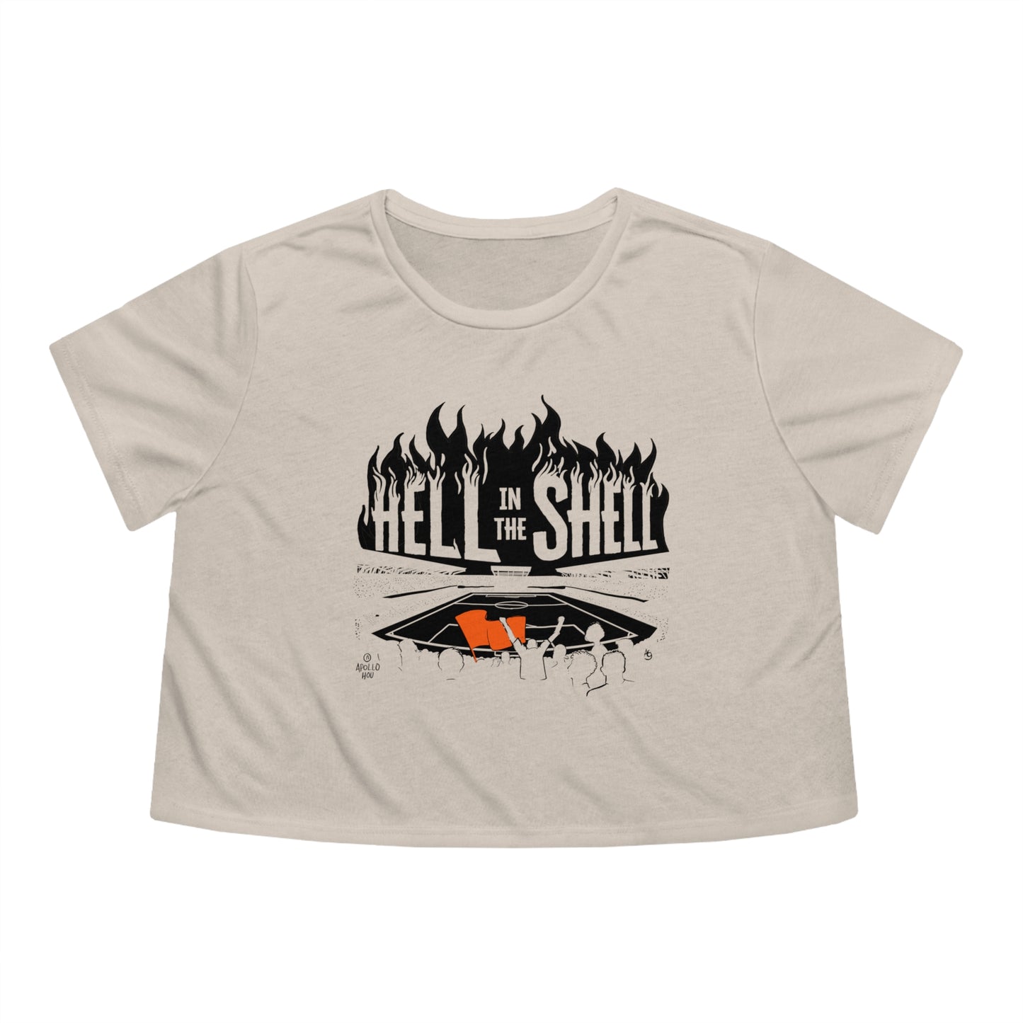 Hell In The Shell Cropped Tee