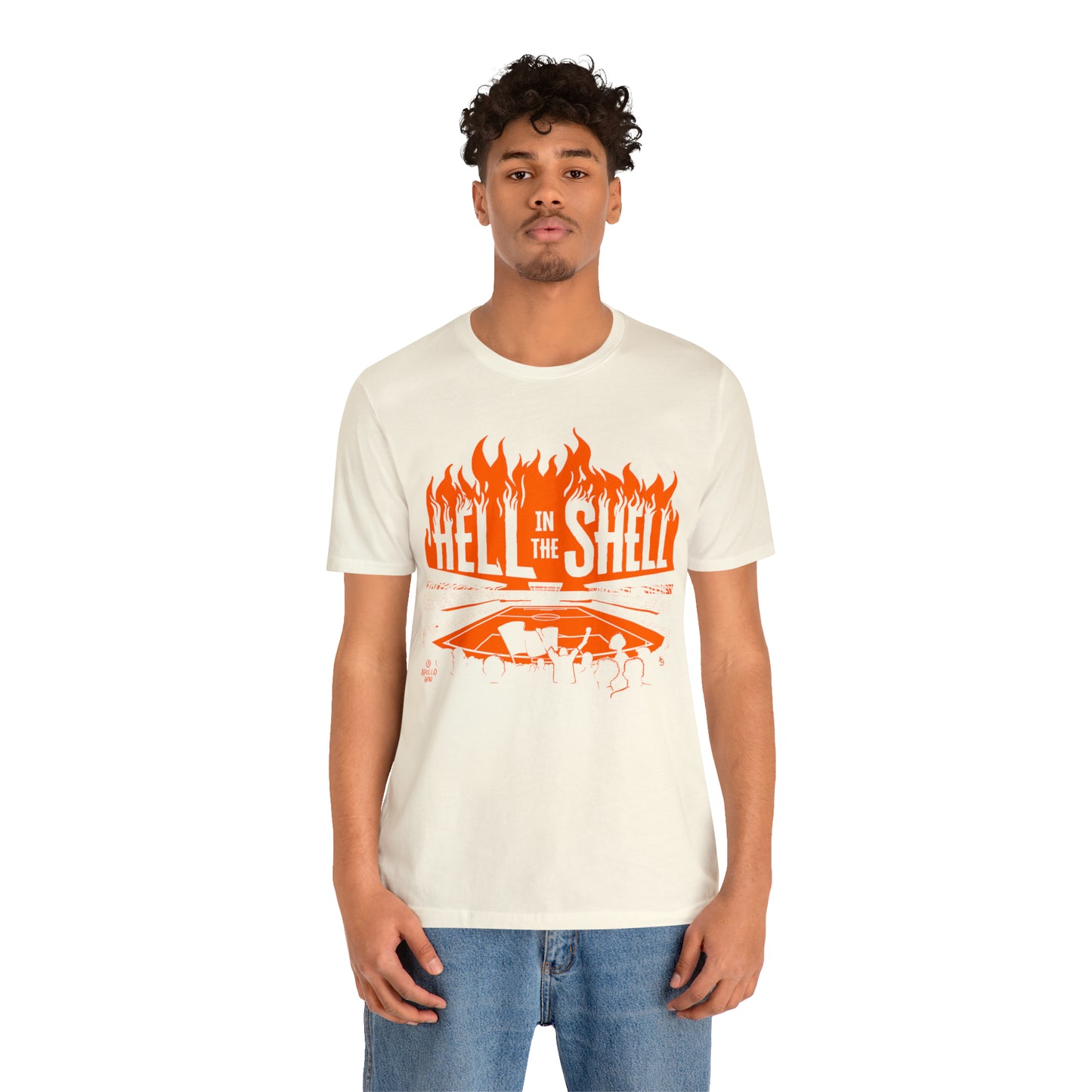Hell In The Shell Unisex Jersey Short Sleeve Tee