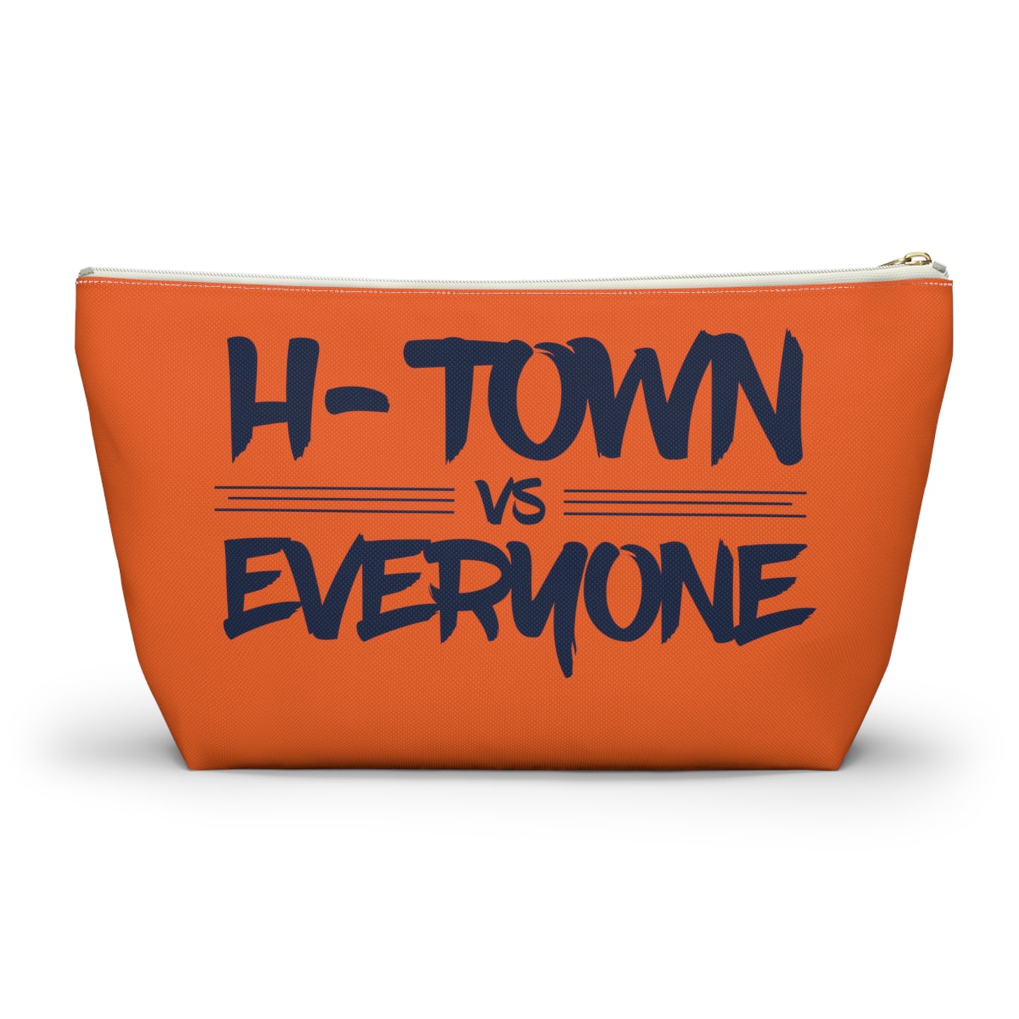 H-Town vs Everyone Zipper Pouch - Orange
