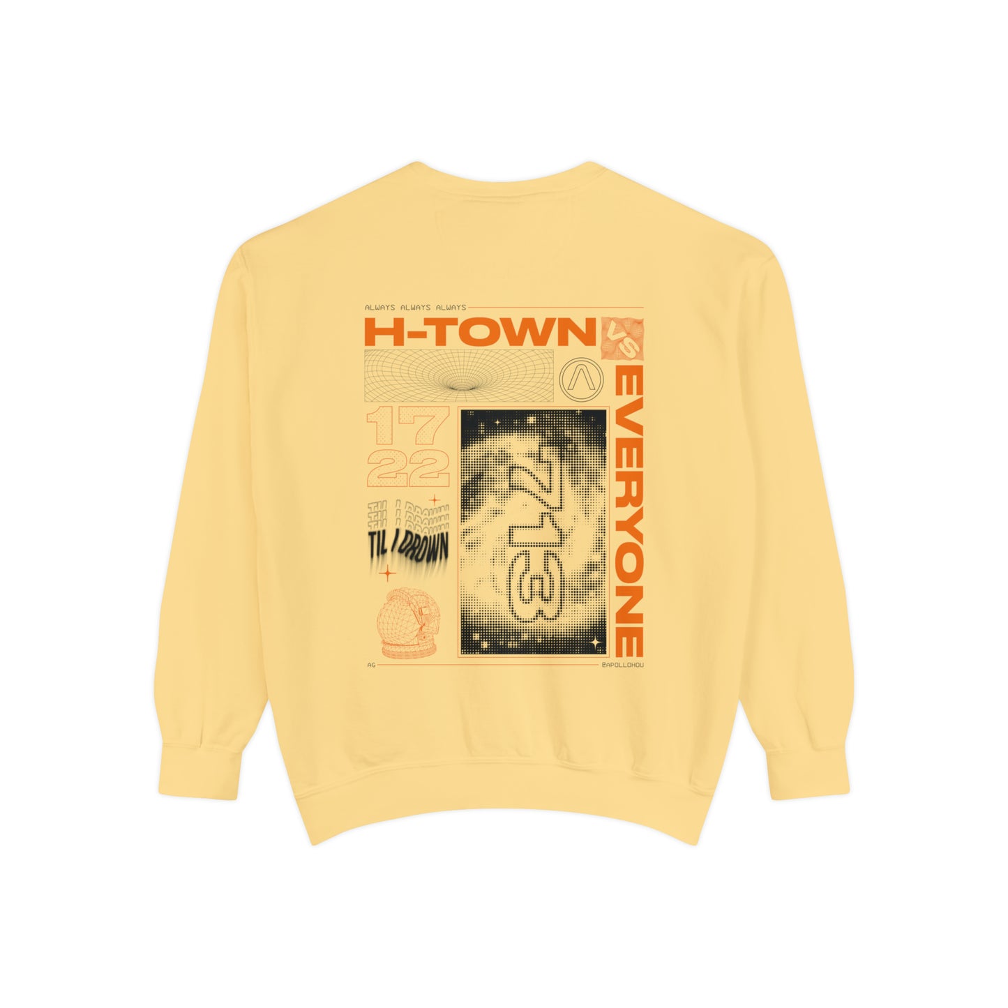 H-Town Always (Nova) Unisex Comfort Colors Sweatshirt