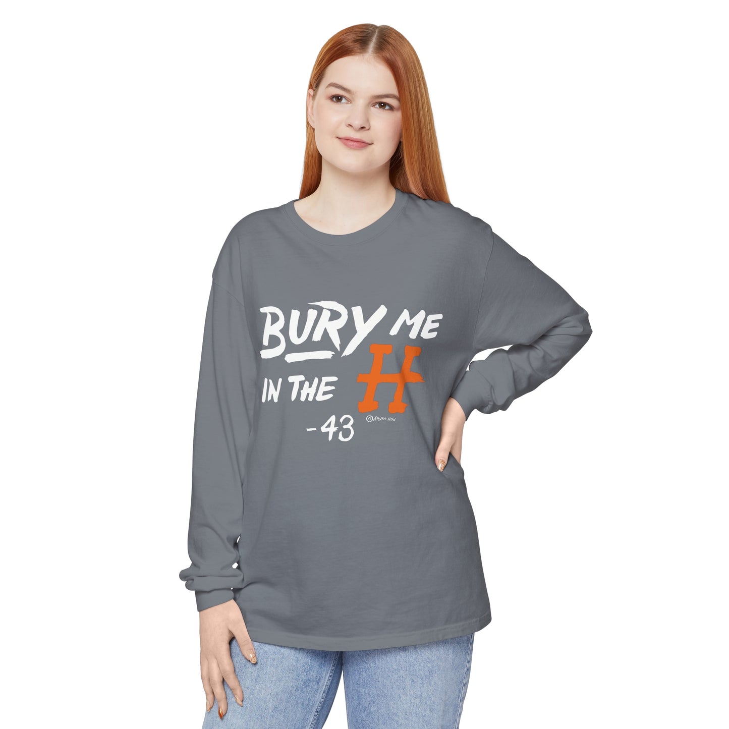 Bury Me In The H Long Sleeve Tee