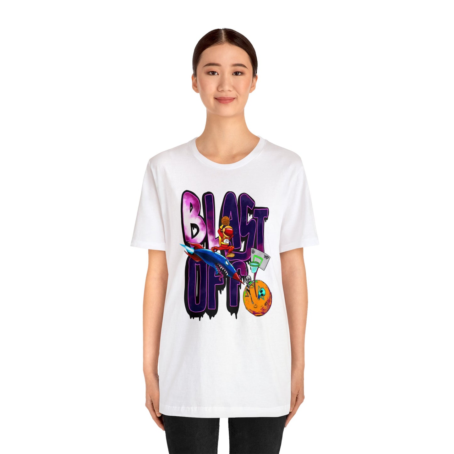 Blast Off Unisex Jersey Tee