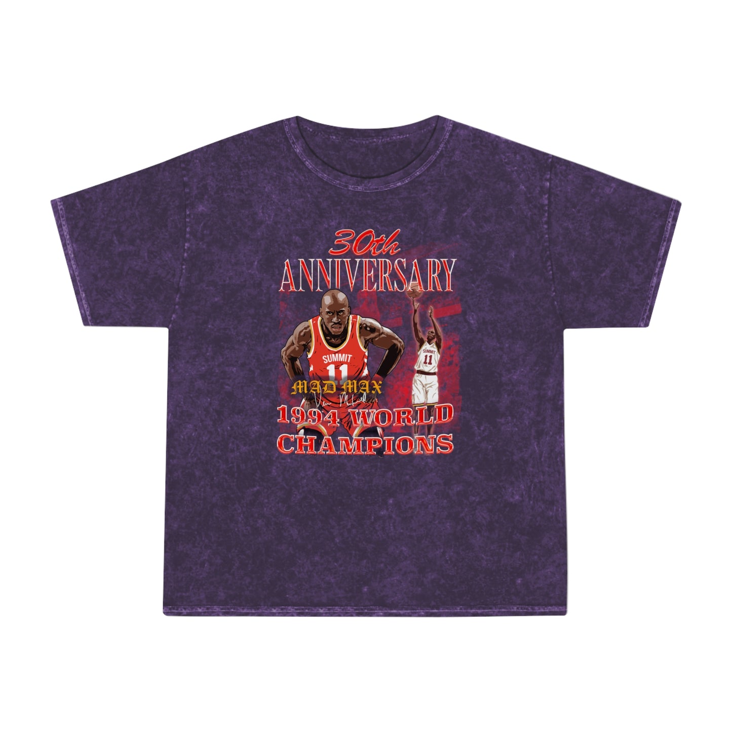 Mad Max 30th Anniversary Vintage Style Unisex Mineral Wash T-Shirt