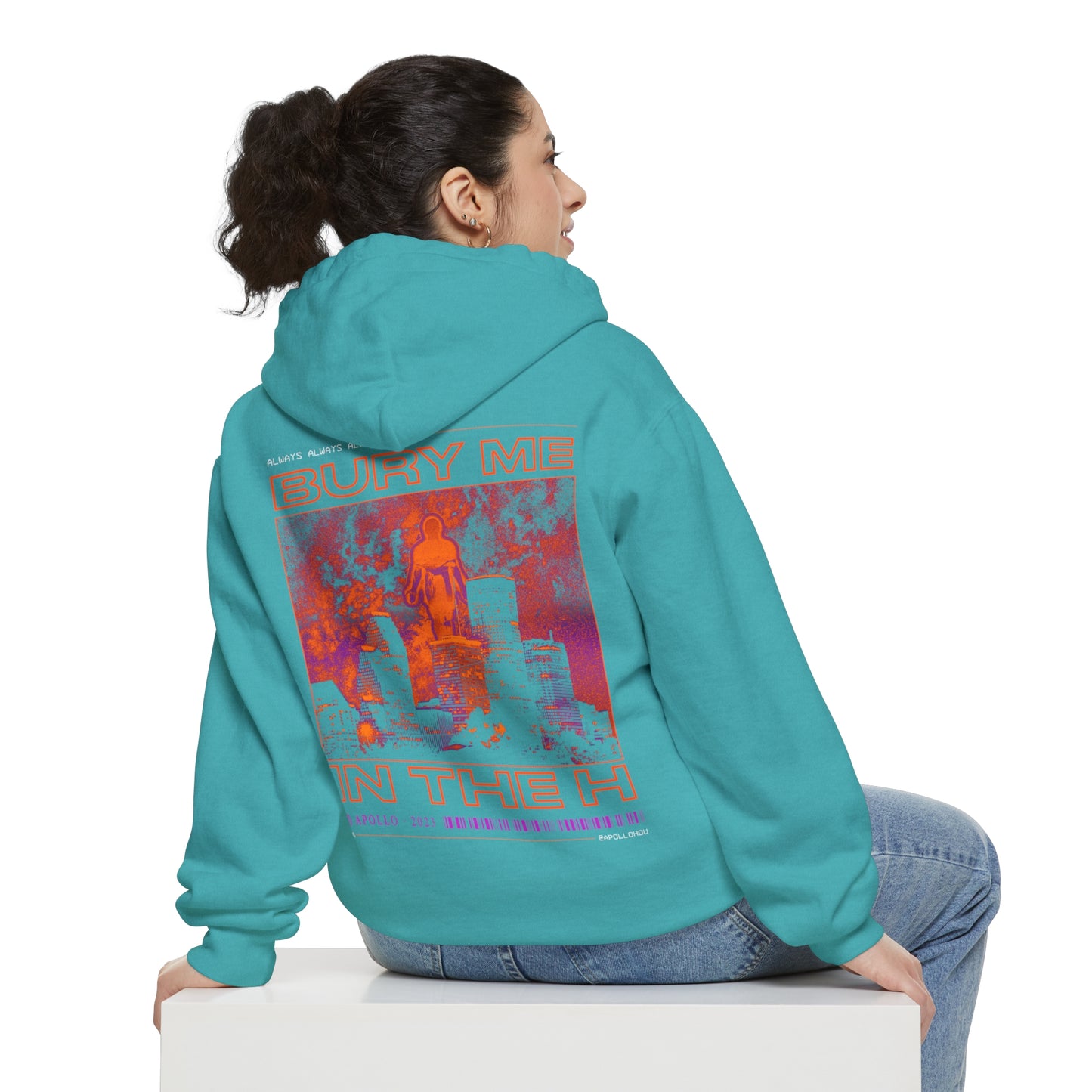 Bury In The H (Nova) Unisex Comfort Colors Hoodie