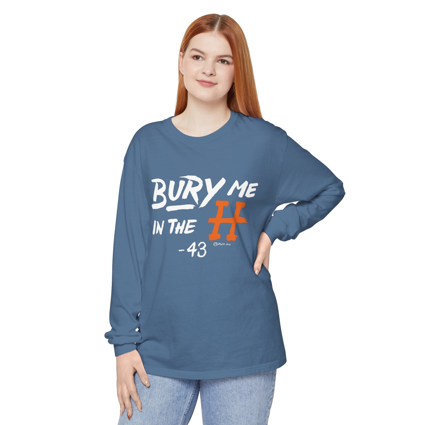 Bury Me In The H Long Sleeve Tee