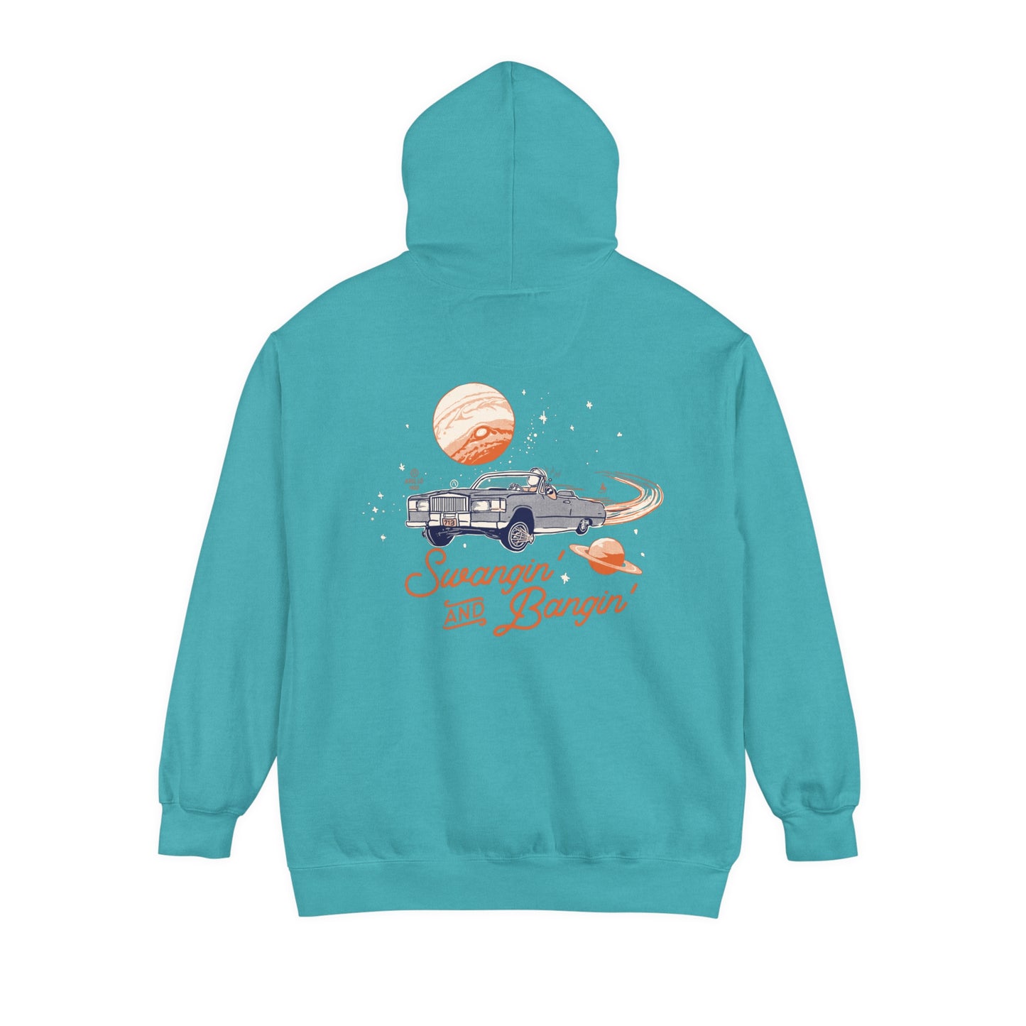 Swangin & Bangin (Saturn) Unisex Comfort Colors Hoodie