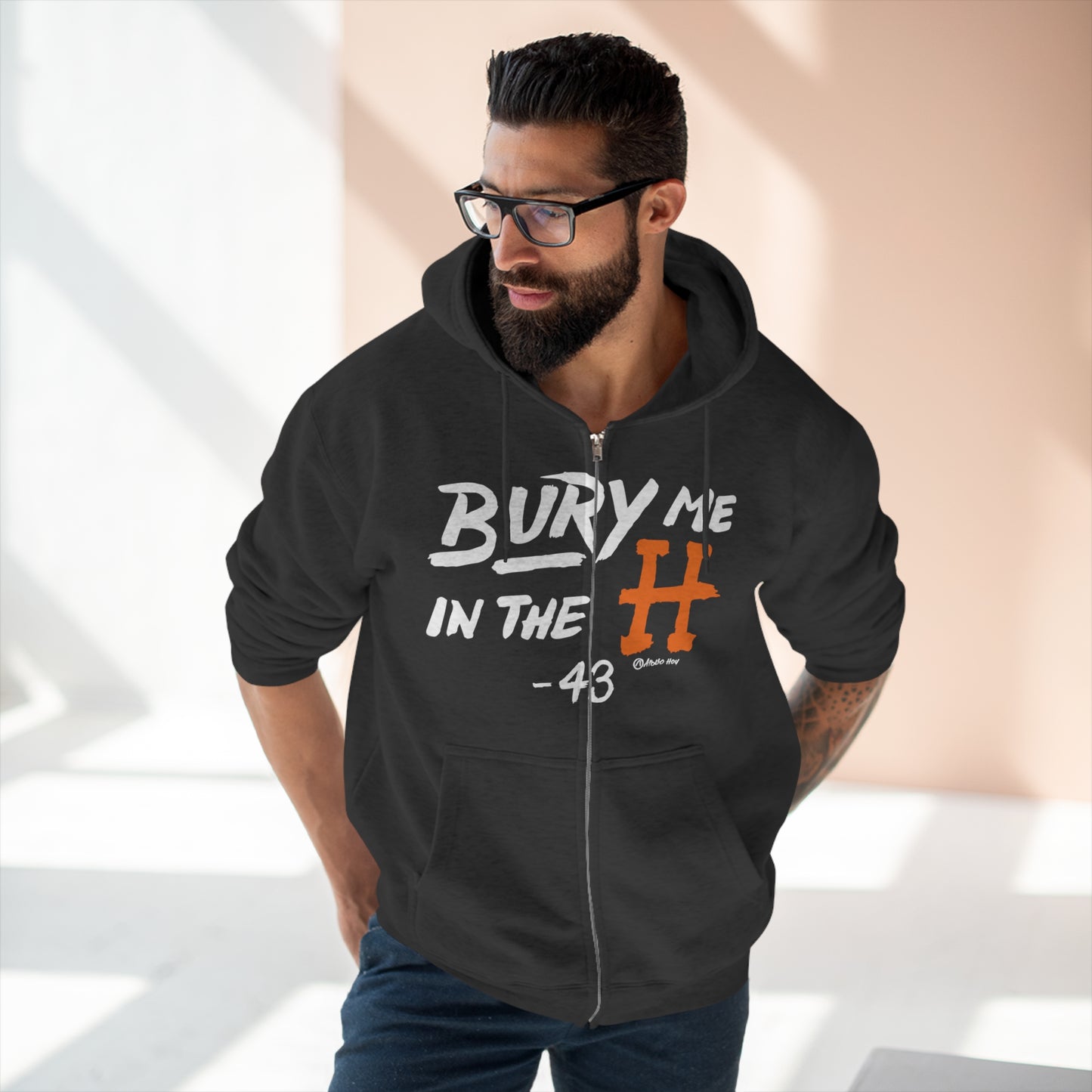 Bury Me in the H Unisex Full Zip Hoodie