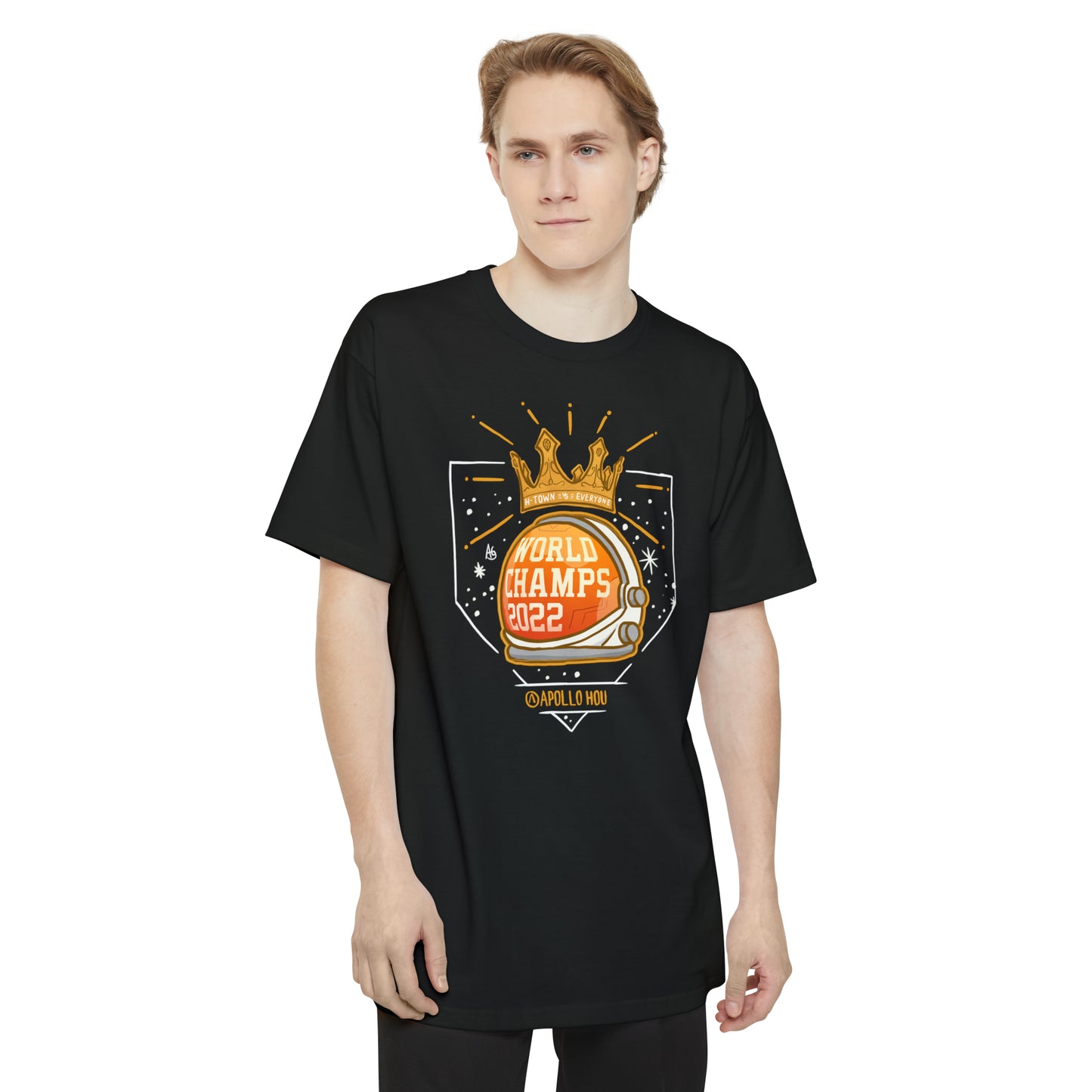 World Champs 2022 Spaceman Helmet BIG & TALL Unisex Tall Beefy-T® T-Shirt