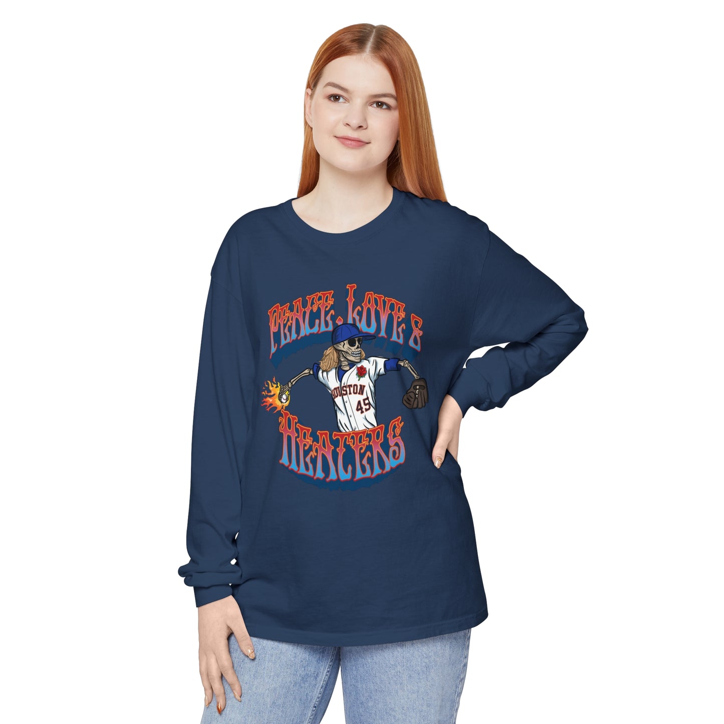 Peace, Love, & Heaters Long Sleeve Tee