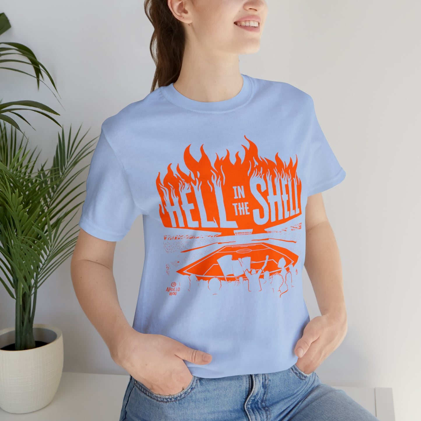 Hell In The Shell Unisex Jersey Short Sleeve Tee