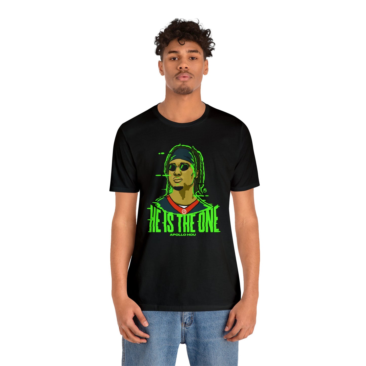 HE IS THE ONE Unisex Jersey Short Sleeve Tee