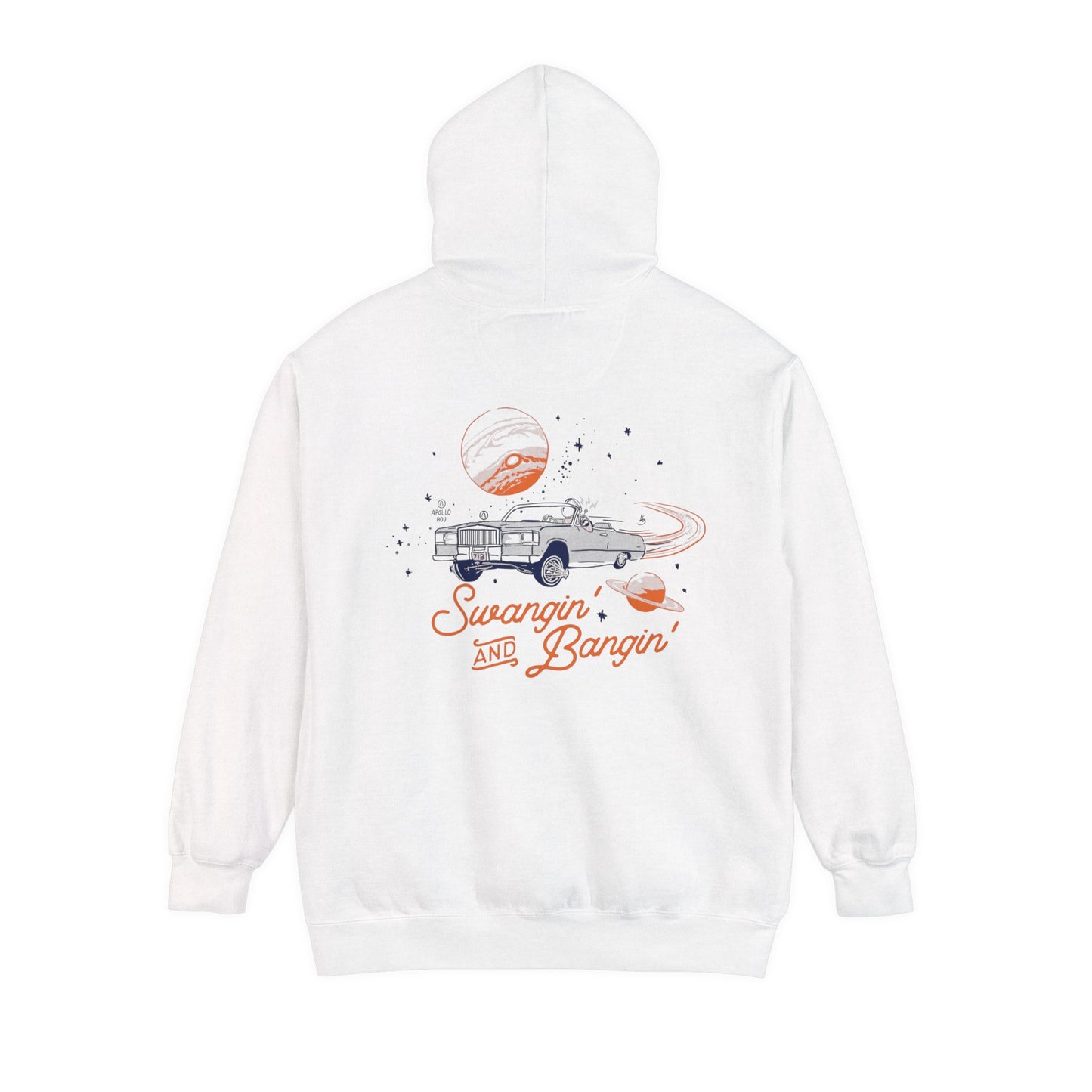 Swangin & Bangin (Saturn) Unisex Comfort Colors Hoodie