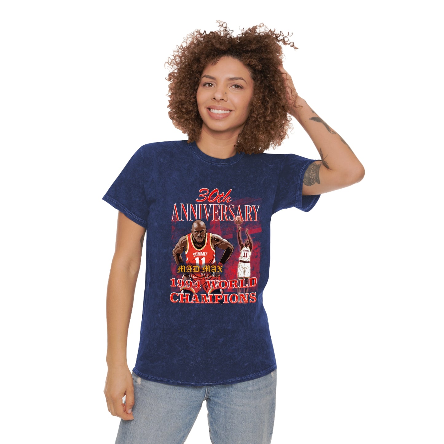 Mad Max 30th Anniversary Vintage Style Unisex Mineral Wash T-Shirt