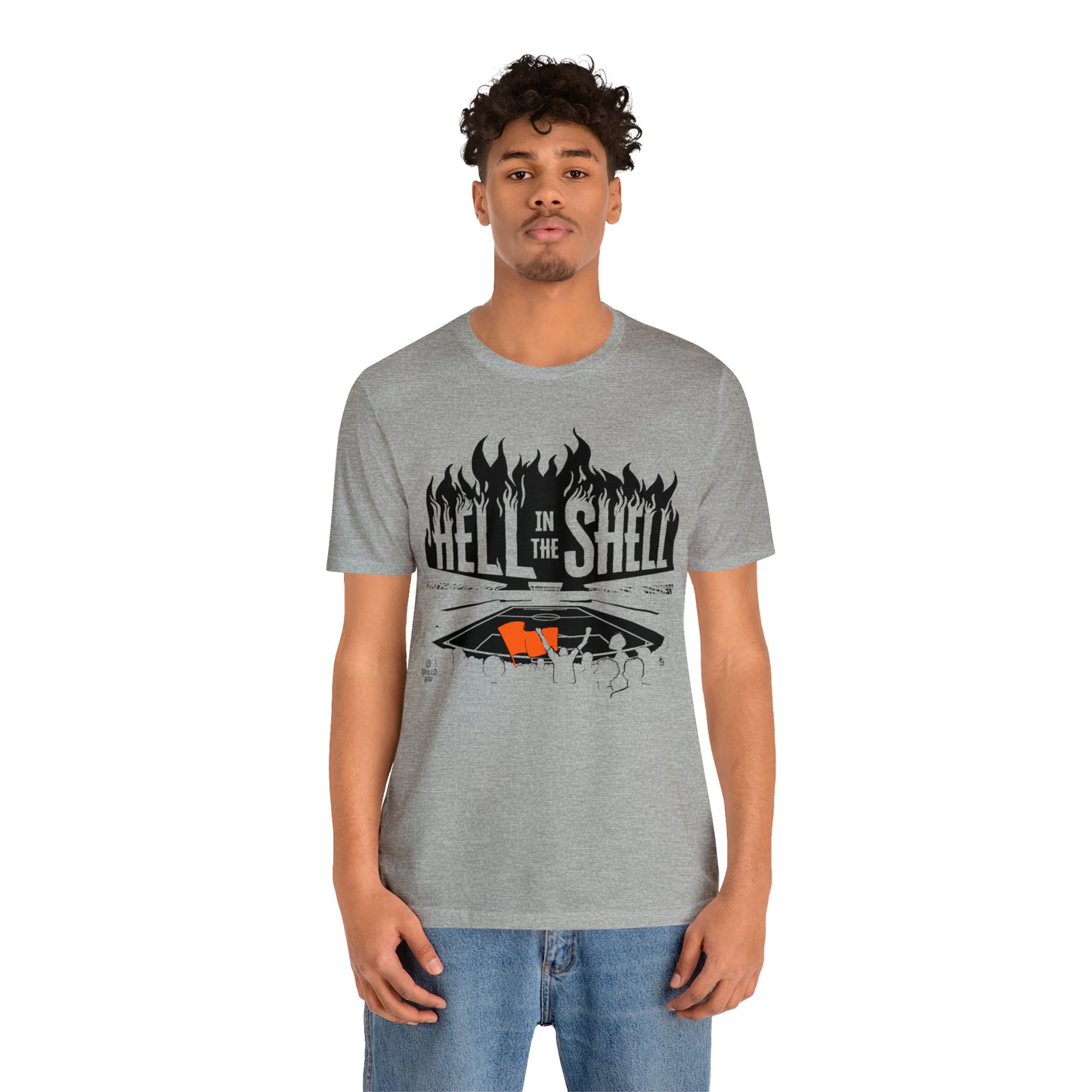 Hell In The Shell Unisex Jersey Short Sleeve Tee