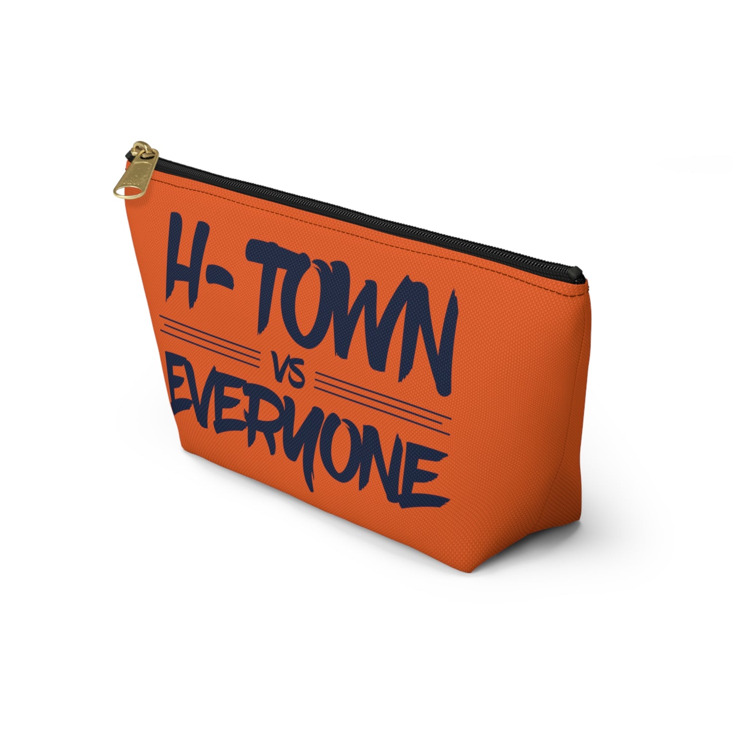 H-Town vs Everyone Zipper Pouch - Orange
