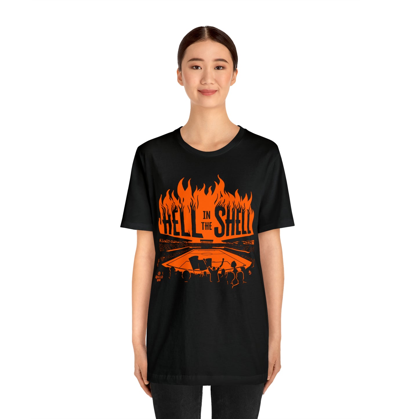 Hell In The Shell Unisex Jersey Short Sleeve Tee