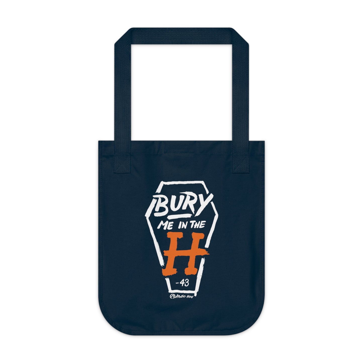 Bury Me In The H (Coffin Variant) Canvas Tote Bag