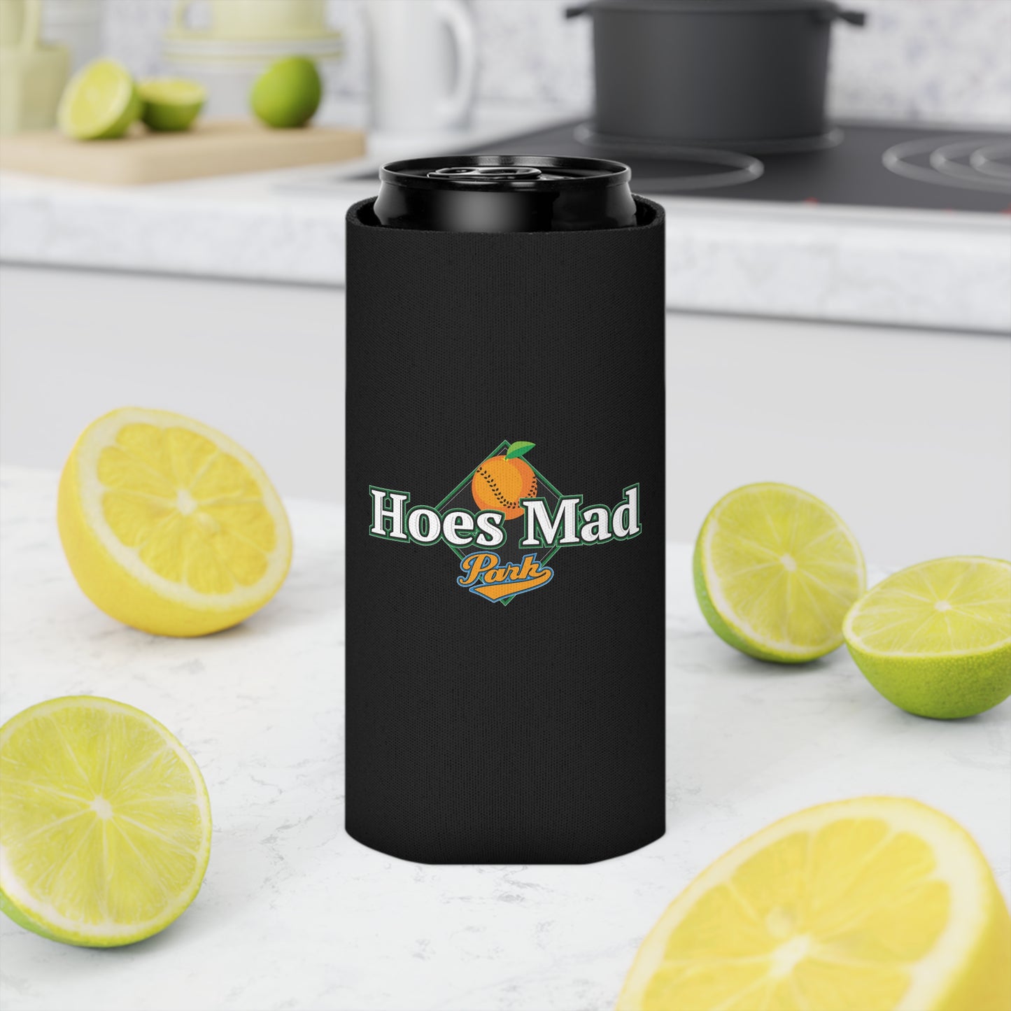 Hoe's Mad Slim Can Koozie