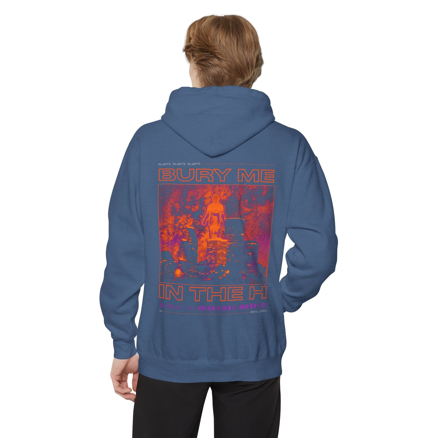 Bury In The H (Nova) Unisex Comfort Colors Hoodie