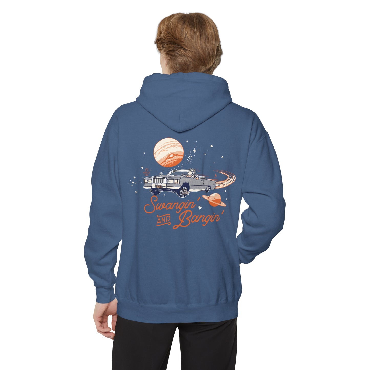 Swangin & Bangin (Saturn) Unisex Comfort Colors Hoodie