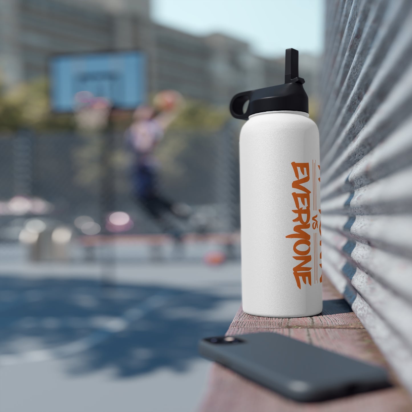 H-Town vs Everyone Stainless Steel Water Bottle