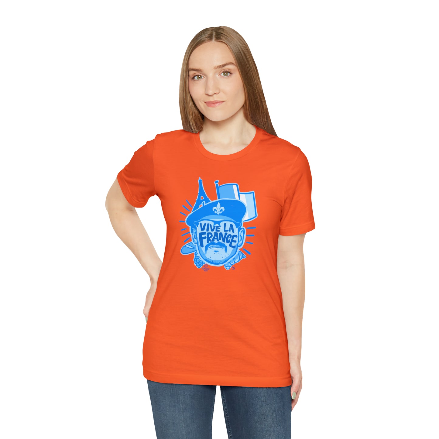 Vive La France Unisex Jersey Tee