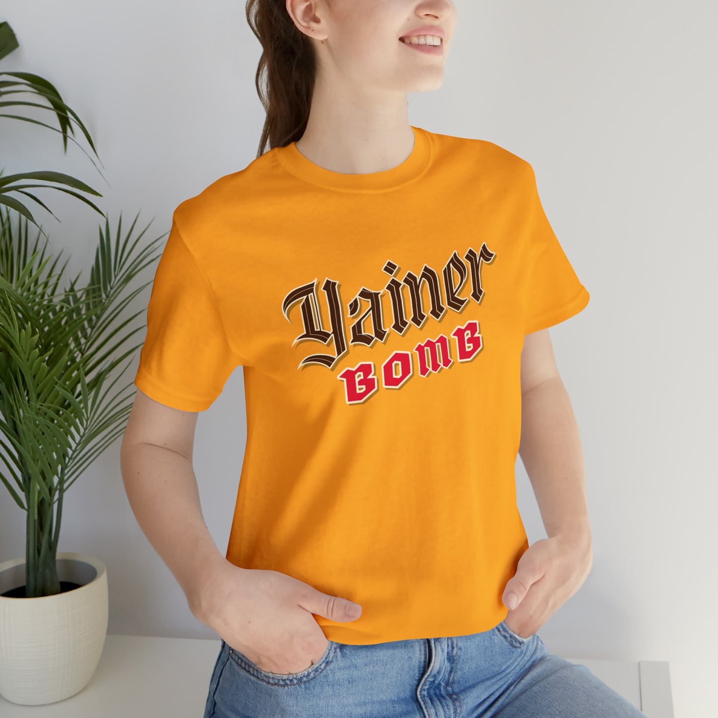 Yainer Bomb Unisex Jersey Tee